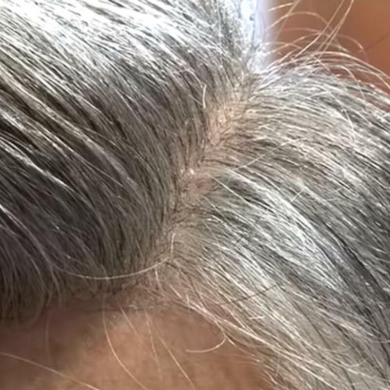 Custom Human Hair Hand Tied Form Fitted to Client.  Color Highlights to Spec.  Medical wig cranial prosthesis